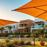 مظلات سواتر ابو العرج بجازان