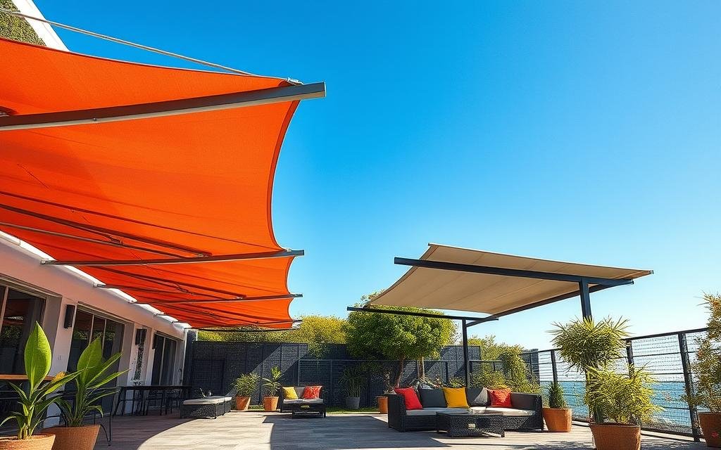 مظلات سواتر أبو عريش بجازان