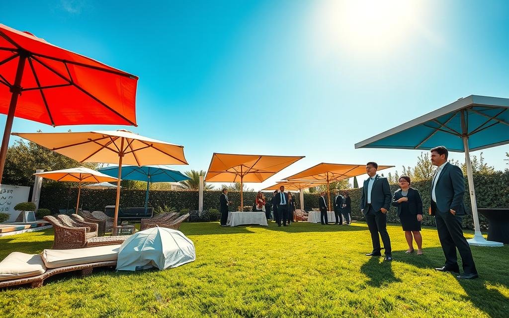 مظلات وسواتر منطقة جازان