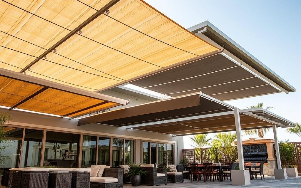 مظلات وسواتر البيطاري بجازان | تركيب مظلات سيارات وحدائق بتصاميم عصرية